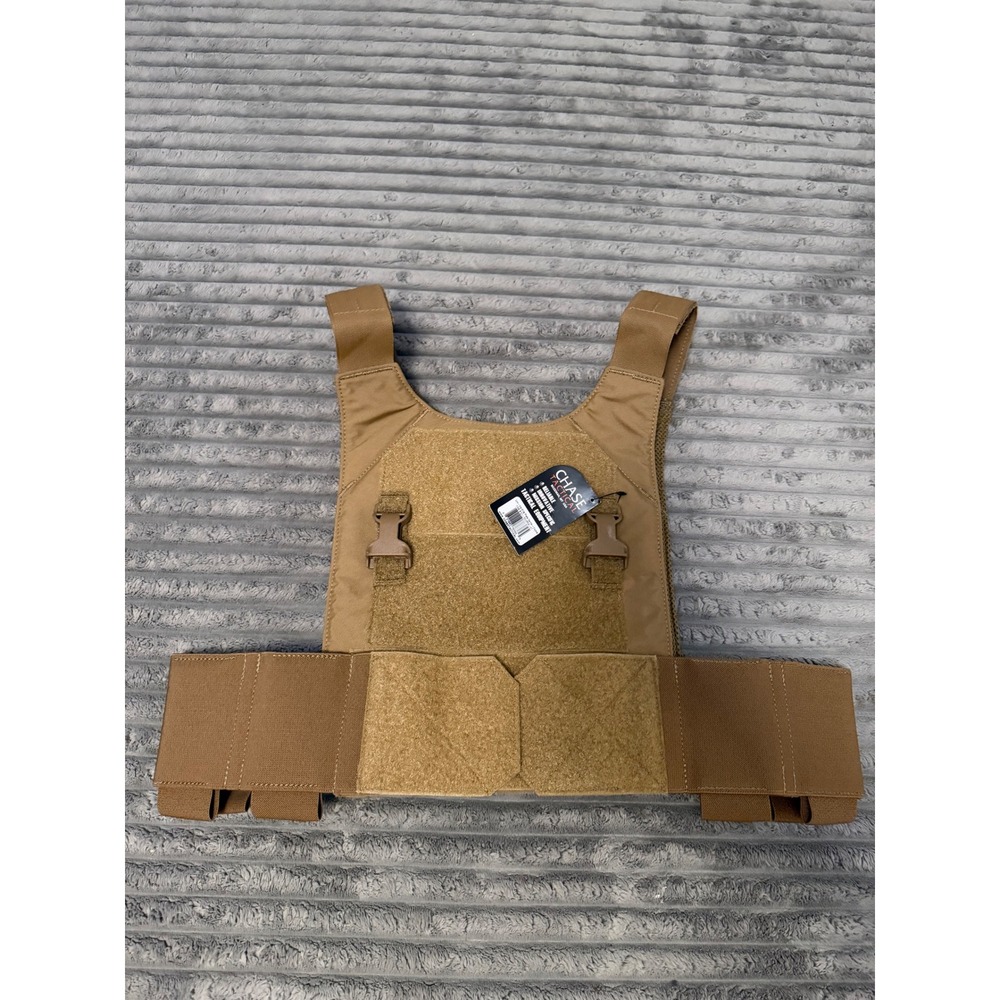 Chase Tactical Low-Vis Elite Plate Carrier Coyote Brown CT-LVLUPCE-CT